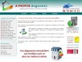 Accessibilité handicapés A PROPOS diagnostics